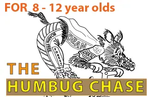 Humbug Chase children's ride logo